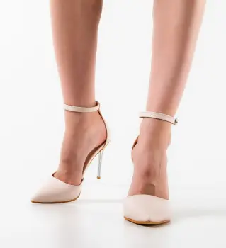 Pantofi dama Fajana Bej imagine