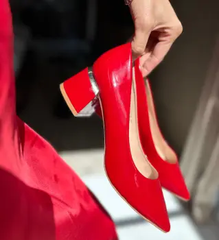 Pantofi dama Fedlimi Rosii imagine