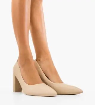 Pantofi dama Ferrell Bej imagine