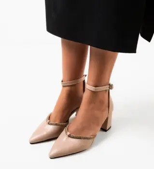 Pantofi dama Filme Nude imagine