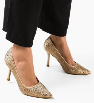 Pantofi dama Frazer Aurii imagine