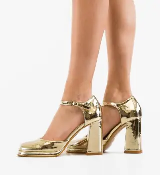 Pantofi dama Frazer Aurii imagine