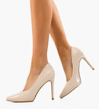 Pantofi dama Gafre Bej imagine