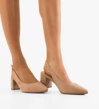 Pantofi dama Gally Bej imagine