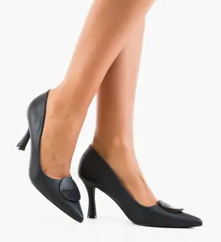 Pantofi dama Gazz Bleumarin imagine