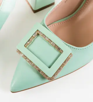 Pantofi dama Gentalya Verzi imagine