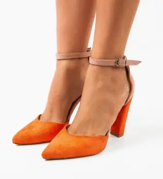Pantofi dama Gizmo Portocalii imagine