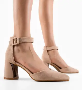 Pantofi dama Gora Bej imagine