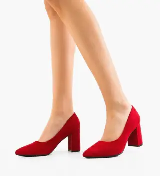 Pantofi dama Gyny Rosii imagine