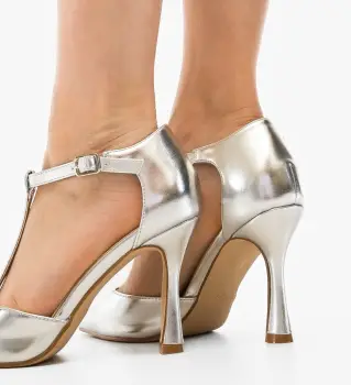 Pantofi dama Gyo Argintii imagine