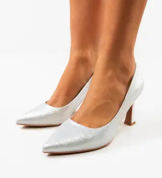 Pantofi dama Gypyty Argintii imagine