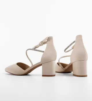 Pantofi dama Haari Bej imagine