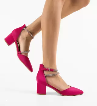 Pantofi dama Haari Fuchsia imagine