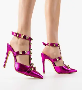 Pantofi dama Habilay Fuchsia 2 imagine