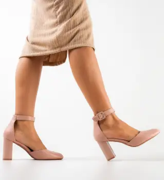 Pantofi dama Haloma Roz imagine