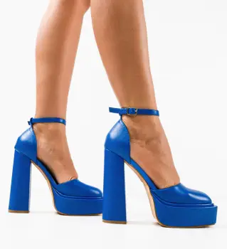 Pantofi dama Hanke Albastri imagine