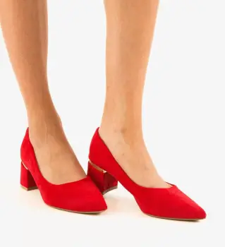 Pantofi dama Hazmelo Rosii imagine