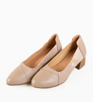 Pantofi dama Hebba Bej imagine