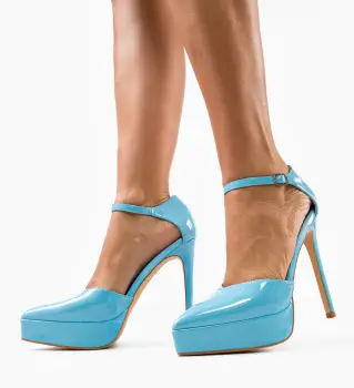 Pantofi dama Hohep Albastri imagine