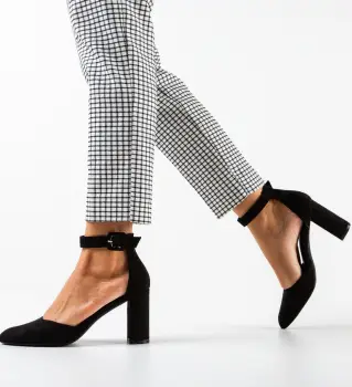 Pantofi dama Horn Negri imagine