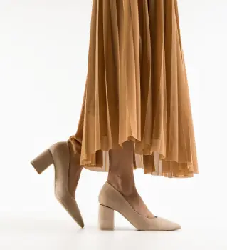 Pantofi dama Isar Bej imagine