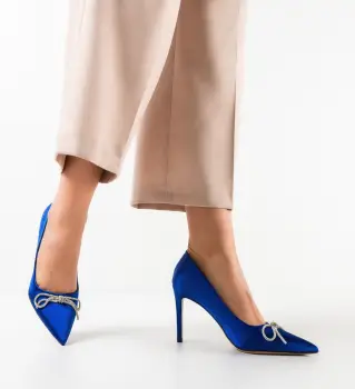 Pantofi dama Ishmael Albastri imagine