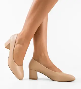 Pantofi dama Isobe Bej imagine