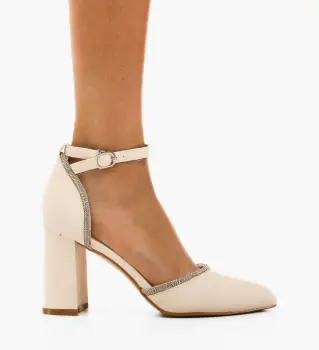 Pantofi dama Jaden Bej imagine