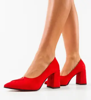 Pantofi dama Jafanza Rosii imagine