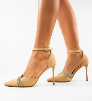 Pantofi dama Jagger Bej imagine