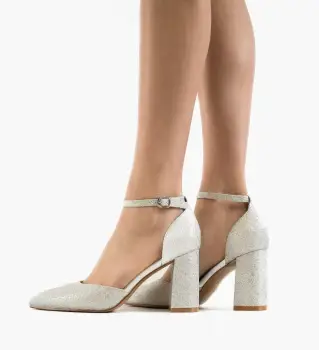 Pantofi dama Jana Argintii imagine