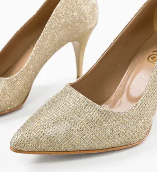 Pantofi dama Jensy Aurii 2 imagine