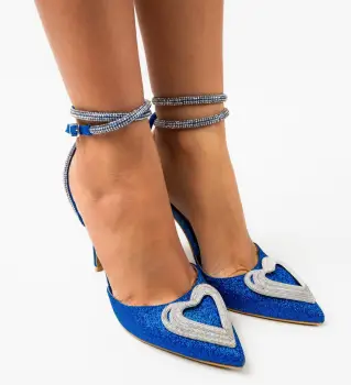 Pantofi dama Jeuness Albastri imagine