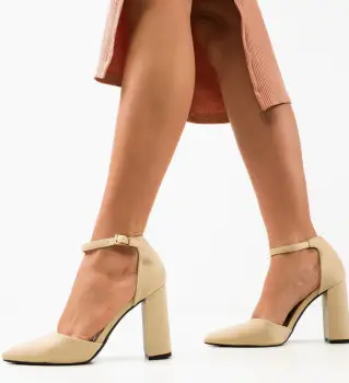 Pantofi dama Johnath Bej imagine