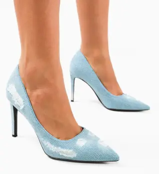 Pantofi dama Jord Albastri 2 imagine