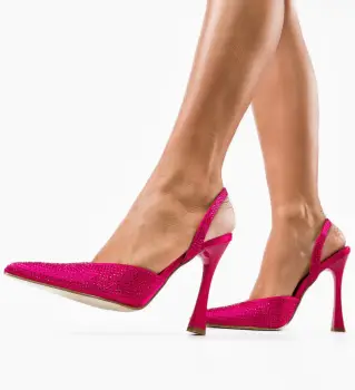 Pantofi dama Josian Fuchsia imagine