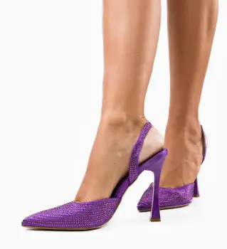 Pantofi dama Josian Mov imagine