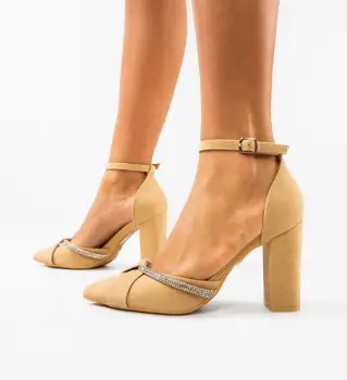 Pantofi dama Kahuran Bej imagine