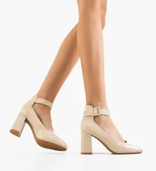 Pantofi dama Kas Bej imagine