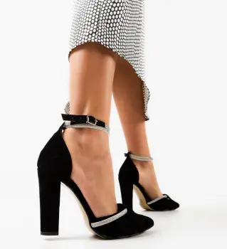 Pantofi dama Kennedy Negri 2 imagine