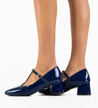 Pantofi dama Ketofa Albastre imagine