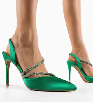 Pantofi dama Khan Verzi imagine