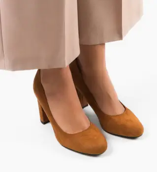 Pantofi dama Kian Camel imagine