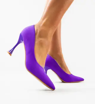 Pantofi dama Kikor Mov imagine