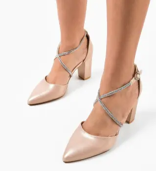 Pantofi dama Klamara Aurii imagine