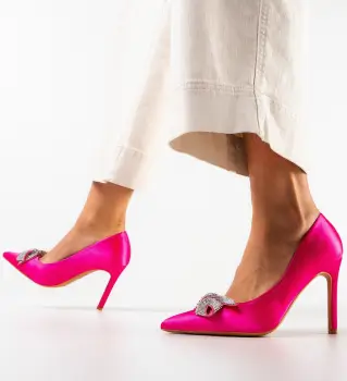 Pantofi dama Knott Fuchsia imagine