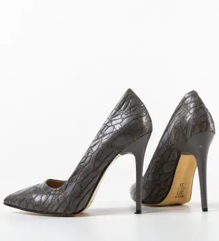 Pantofi dama Kring Gri imagine