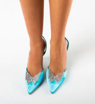 Pantofi dama Kristian Albastri imagine
