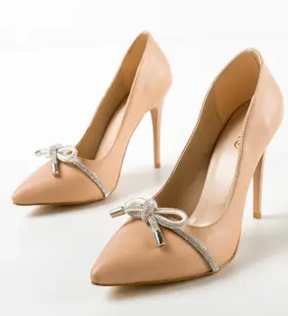 Pantofi dama Kroba Nude imagine