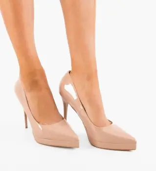 Pantofi dama Kurtis Bej imagine
